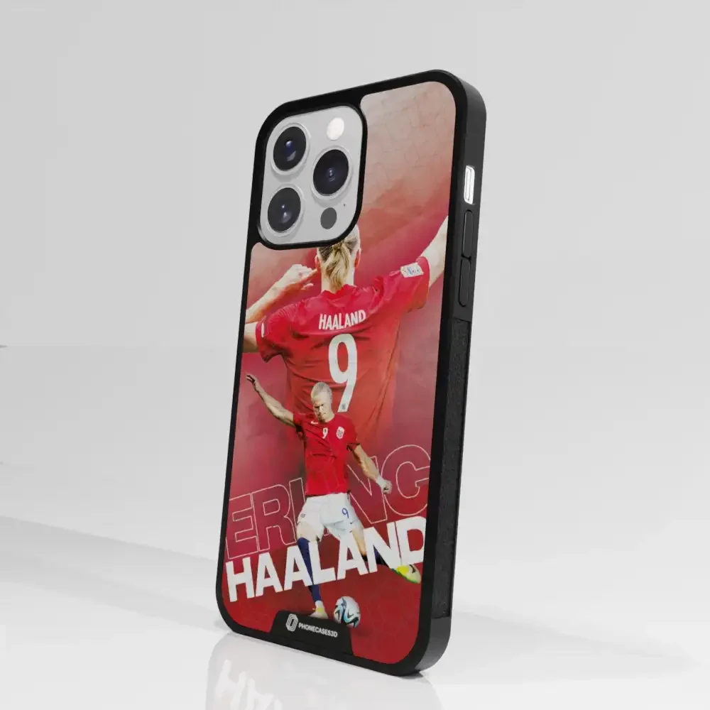 Norges Fotballforbund Official 3D Phone Case Design Haaland 34 - Image 89