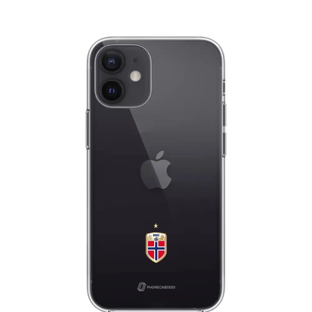 Norges Fotballforbund Official Clear Phone Case Design 27 - Image 3
