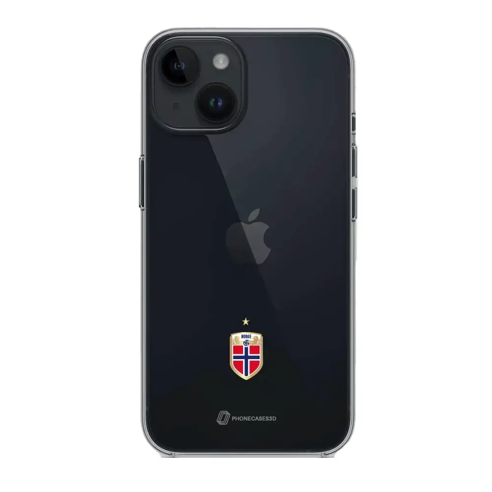 Norges Fotballforbund Official Clear Phone Case Design 27 - Image 6