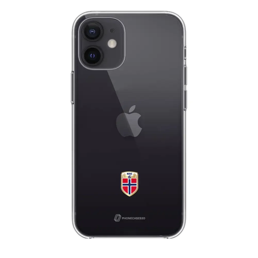 Norges Fotballforbund Official Clear Phone Case Design 28 - Image 2