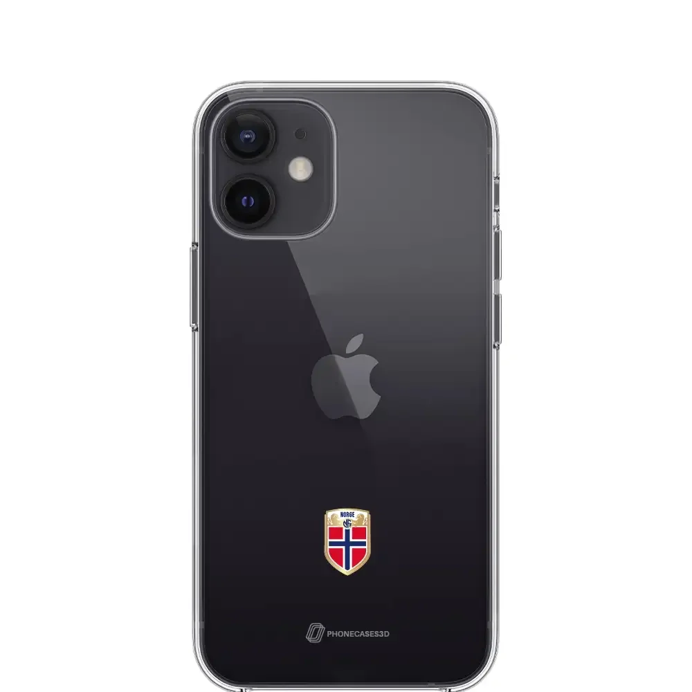 Norges Fotballforbund Official Clear Phone Case Design 28 - Image 3