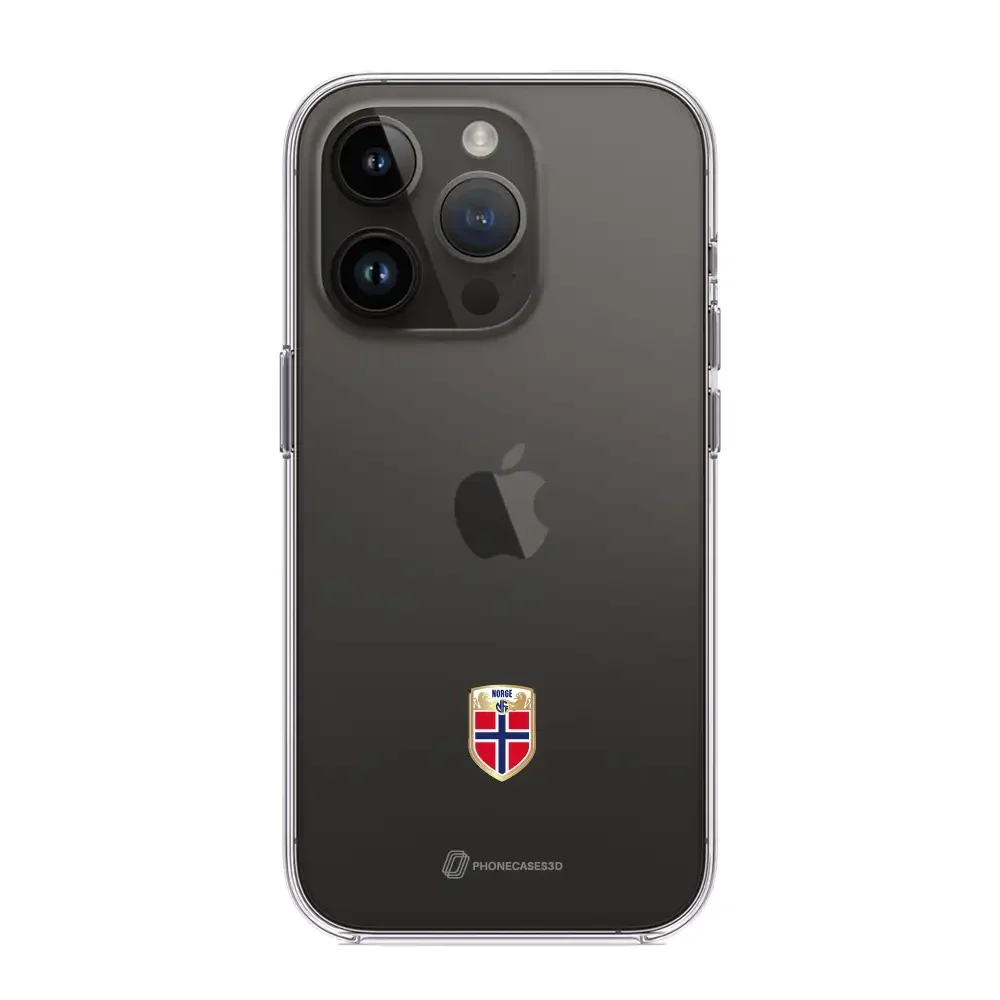 Norges Fotballforbund Official Clear Phone Case Design 28 - Image 5