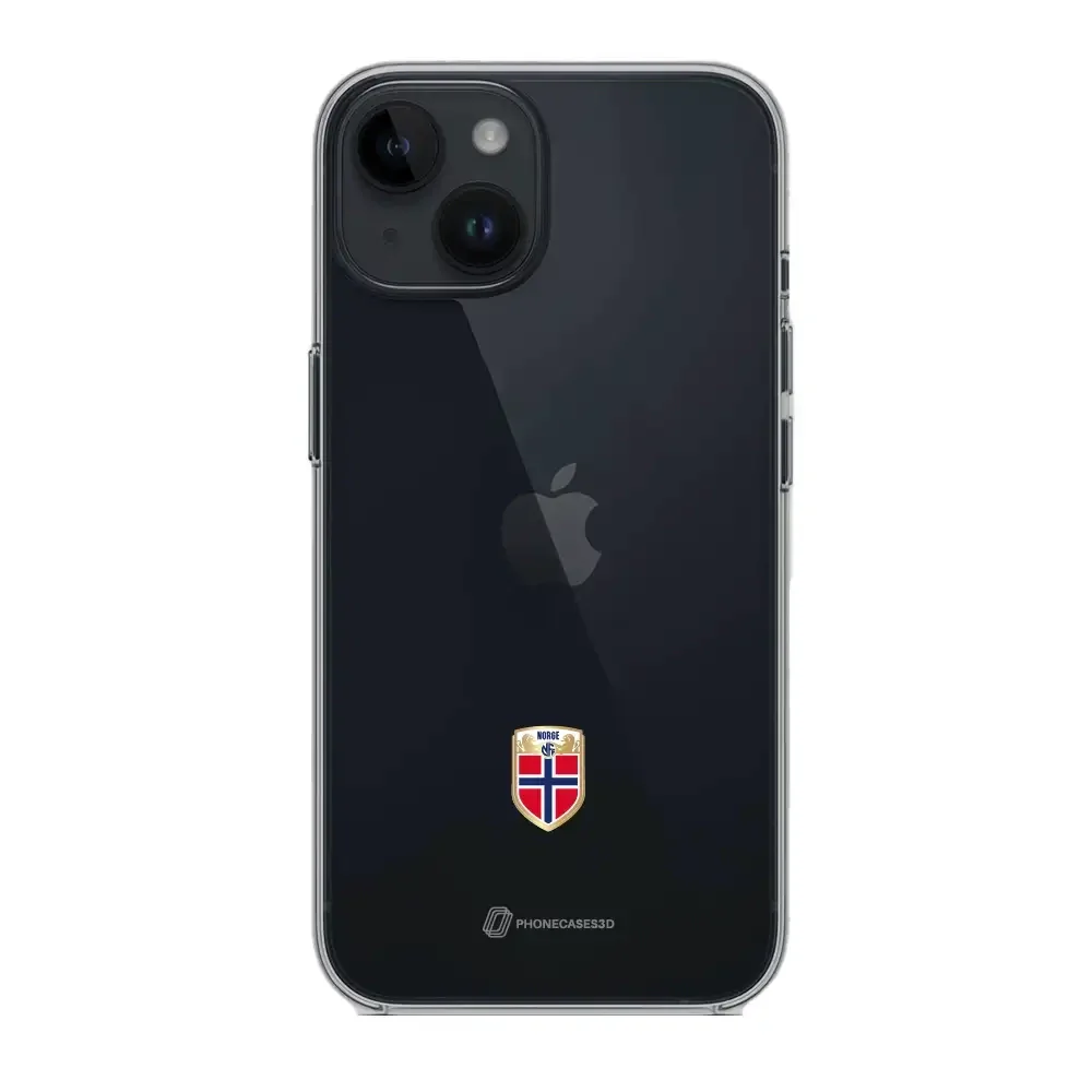 Norges Fotballforbund Official Clear Phone Case Design 28 - Image 6
