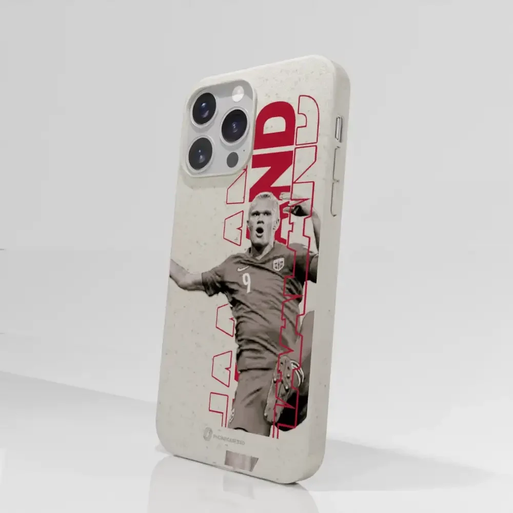 Norges Fotballforbund Official Compostable Phone Case Design Haaland 36 - Image 57