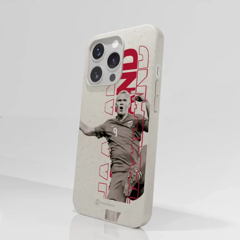 Norges Fotballforbund Official Compostable Phone Case Design Haaland 36 - Image 60