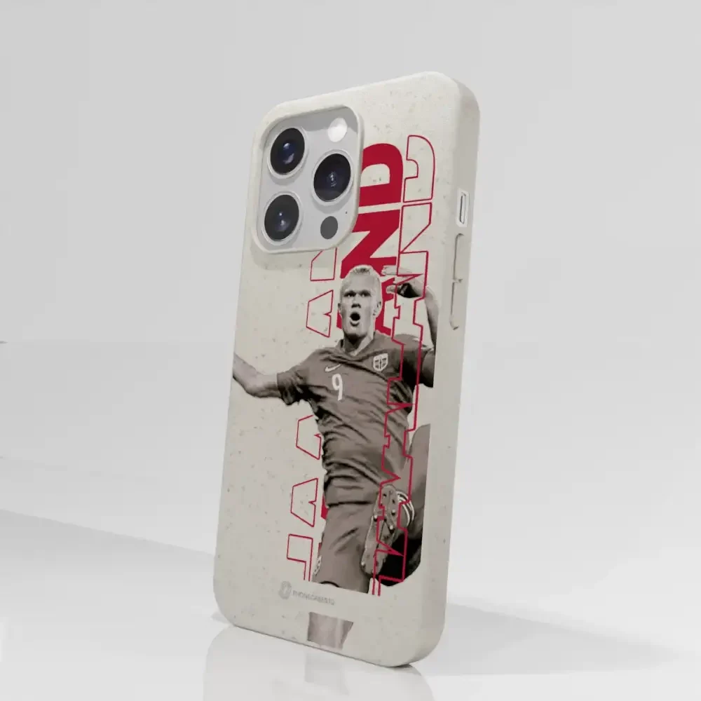 Norges Fotballforbund Official Compostable Phone Case Design Haaland 36 - Image 65
