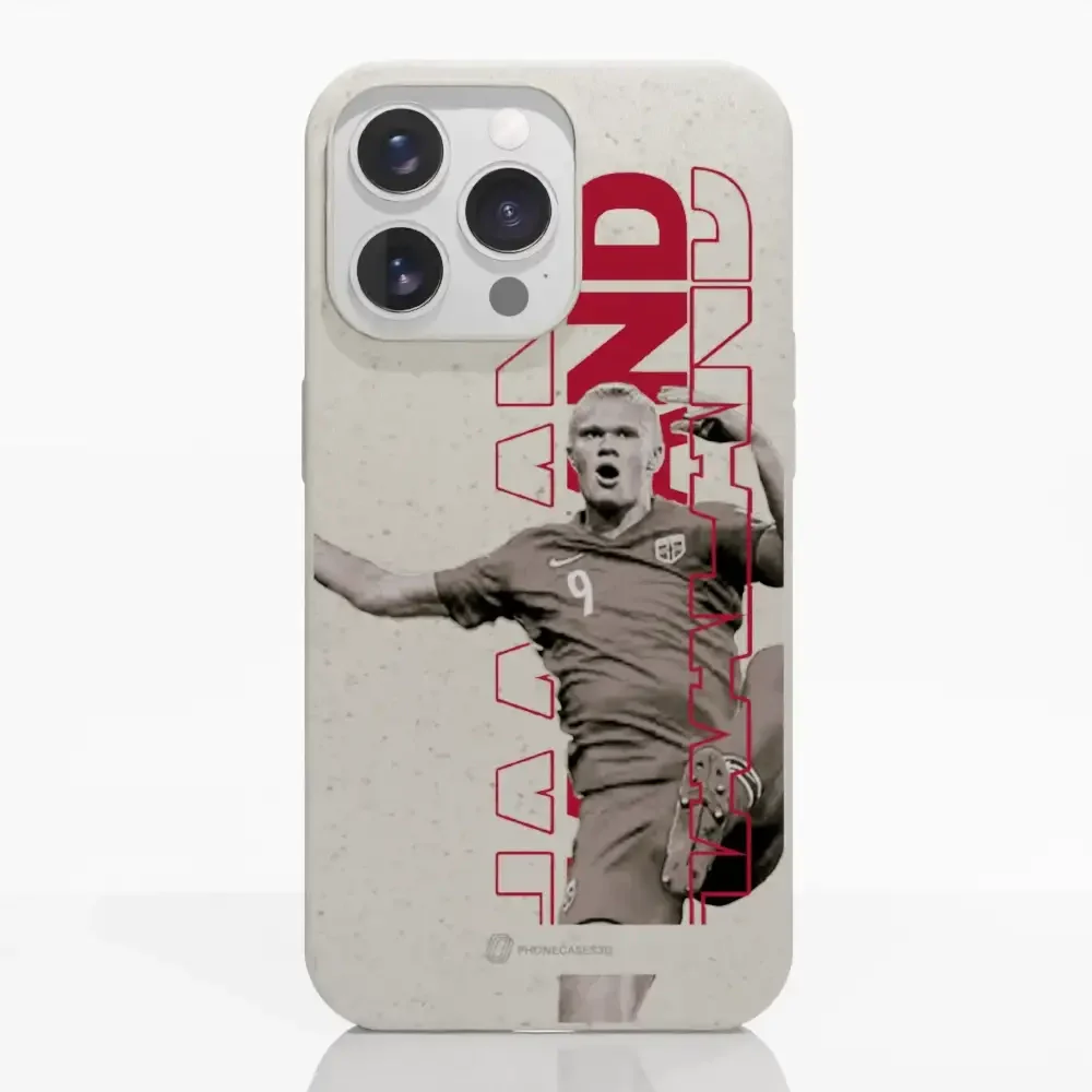 Norges Fotballforbund Official Compostable Phone Case Design Haaland 36 - Image 8