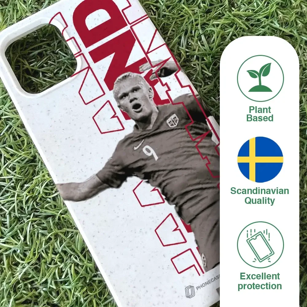 Norges Fotballforbund Official Compostable Phone Case Design Haaland 36 - Image 82