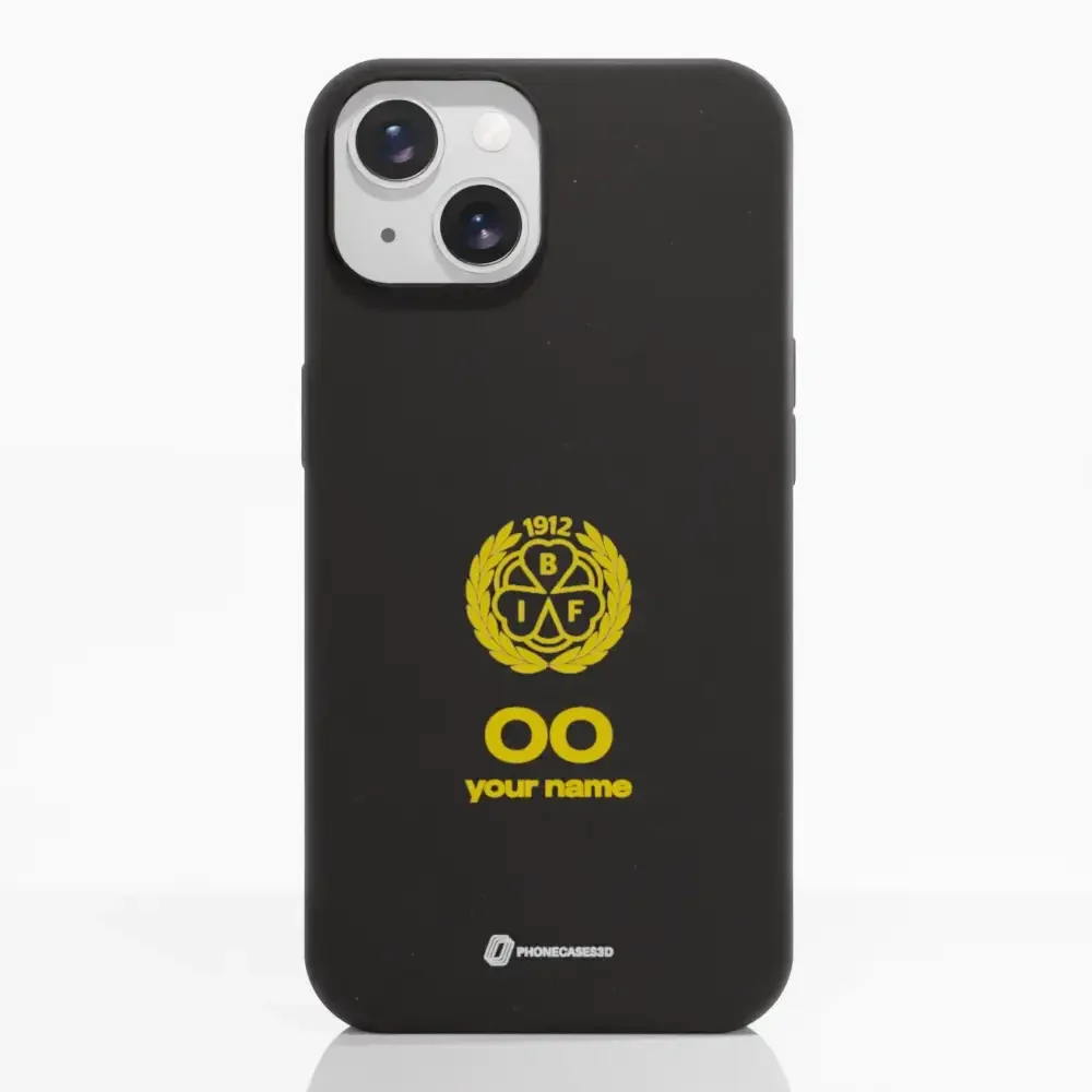 Official Brynäs IF Black Compostable Phone Case with Logo - Image 14