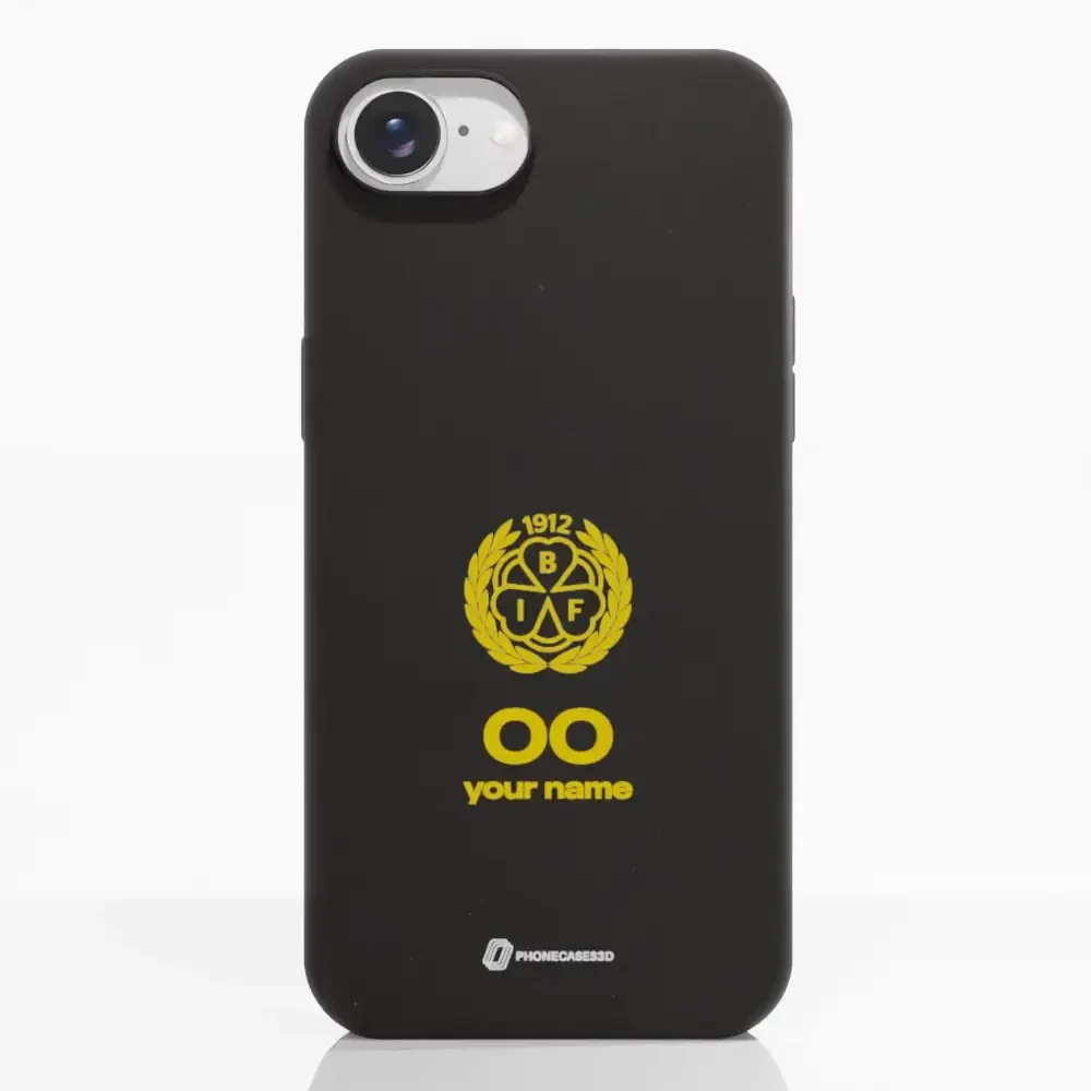 Official Brynäs IF Black Compostable Phone Case with Logo - Image 19