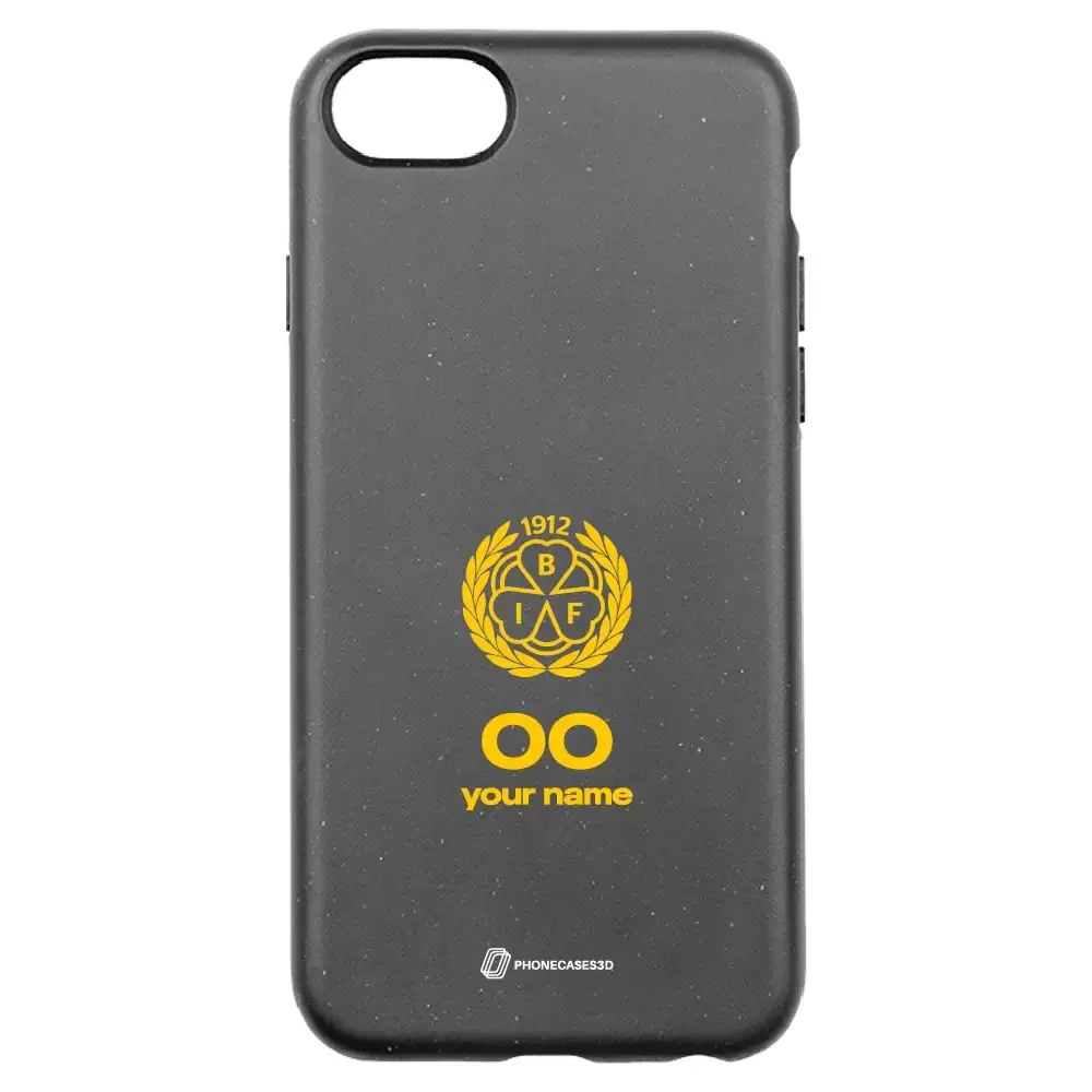 Official Brynäs IF Black Compostable Phone Case with Logo - Image 25