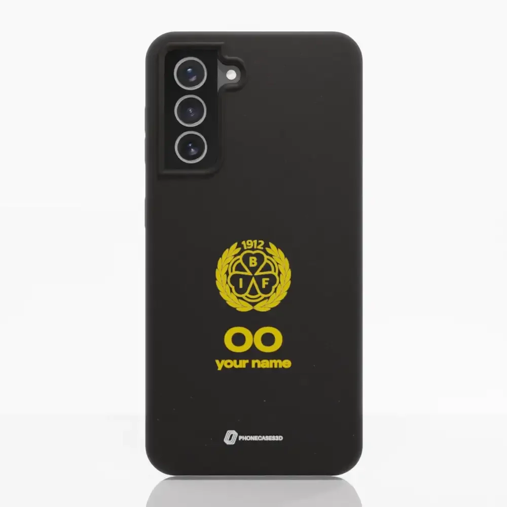 Official Brynäs IF Black Compostable Phone Case with Logo - Image 30