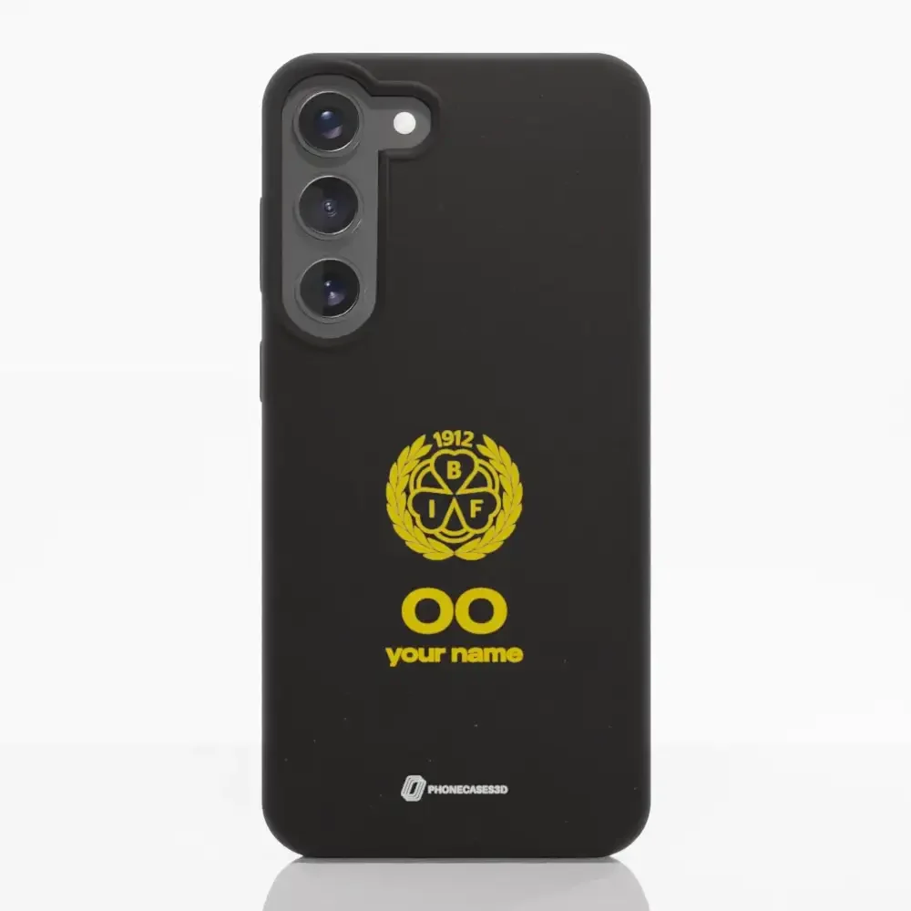 Official Brynäs IF Black Compostable Phone Case with Logo - Image 36