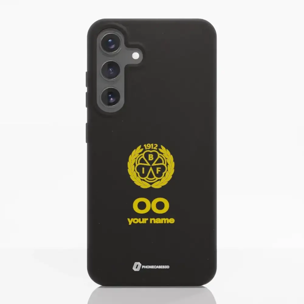 Official Brynäs IF Black Compostable Phone Case with Logo - Image 40