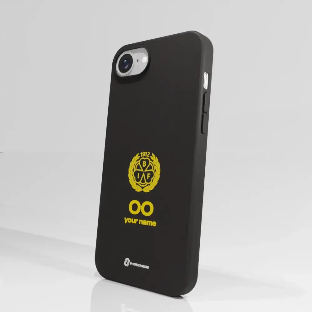 Official Brynäs IF Black Compostable Phone Case with Logo - Image 63