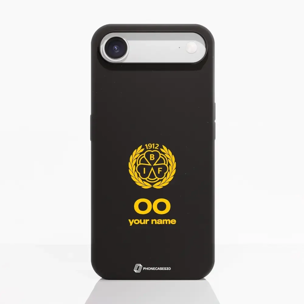 Official Brynäs IF Black Compostable Phone Case with Logo - Image 83