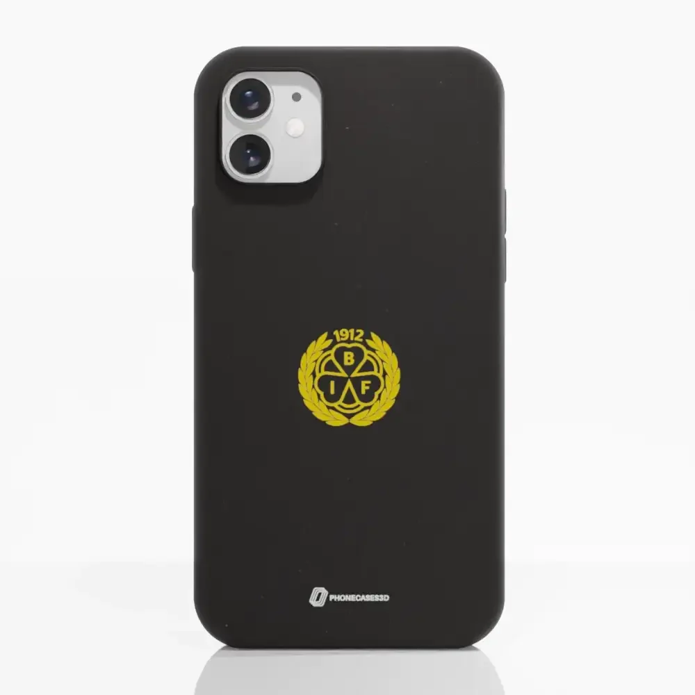 Official Brynäs IF Black Compostable Phone Case with Logo