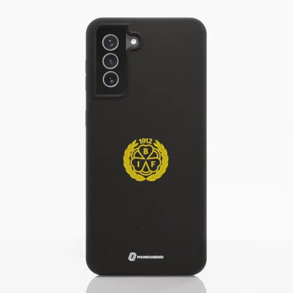 Official Brynäs IF Black Compostable Phone Case with Logo - Image 31