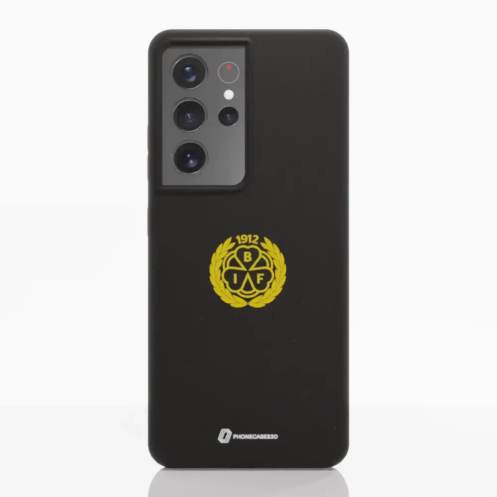 Official Brynäs IF Black Compostable Phone Case with Logo - Image 32