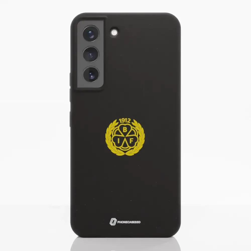 Official Brynäs IF Black Compostable Phone Case with Logo - Image 34