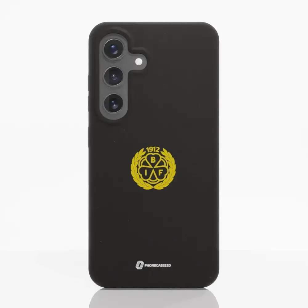 Official Brynäs IF Black Compostable Phone Case with Logo - Image 42