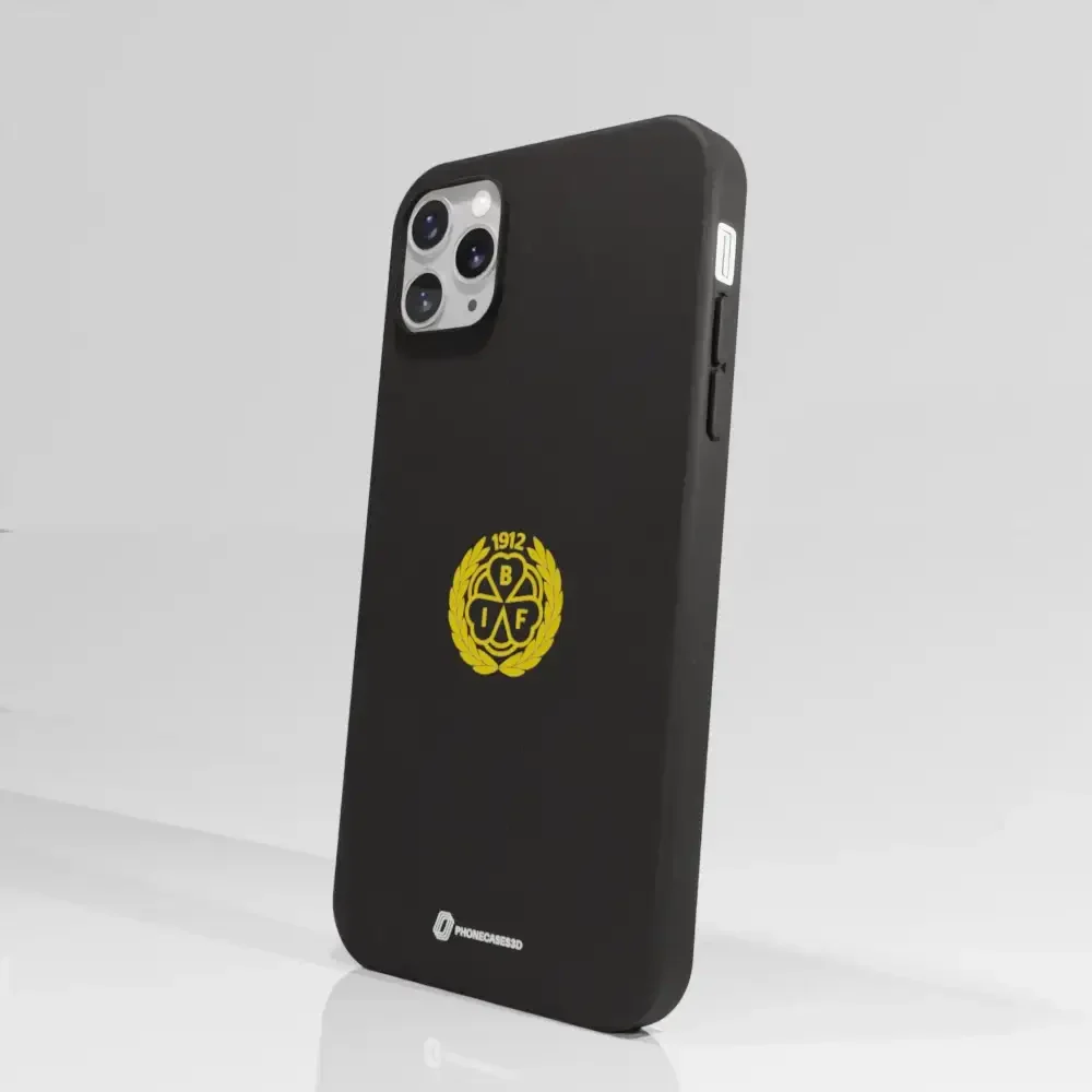 Official Brynäs IF Black Compostable Phone Case with Logo - Image 47