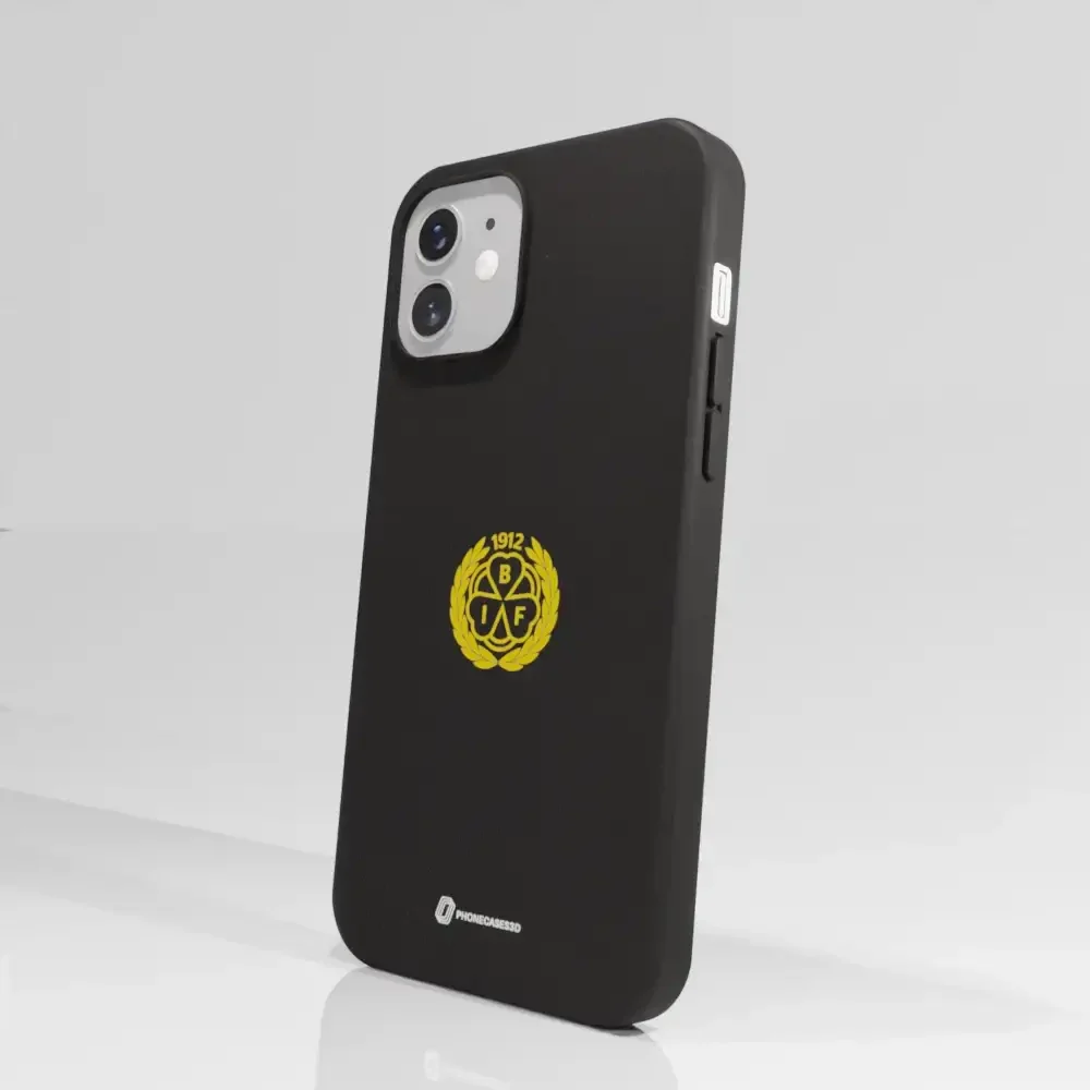 Official Brynäs IF Black Compostable Phone Case with Logo - Image 48