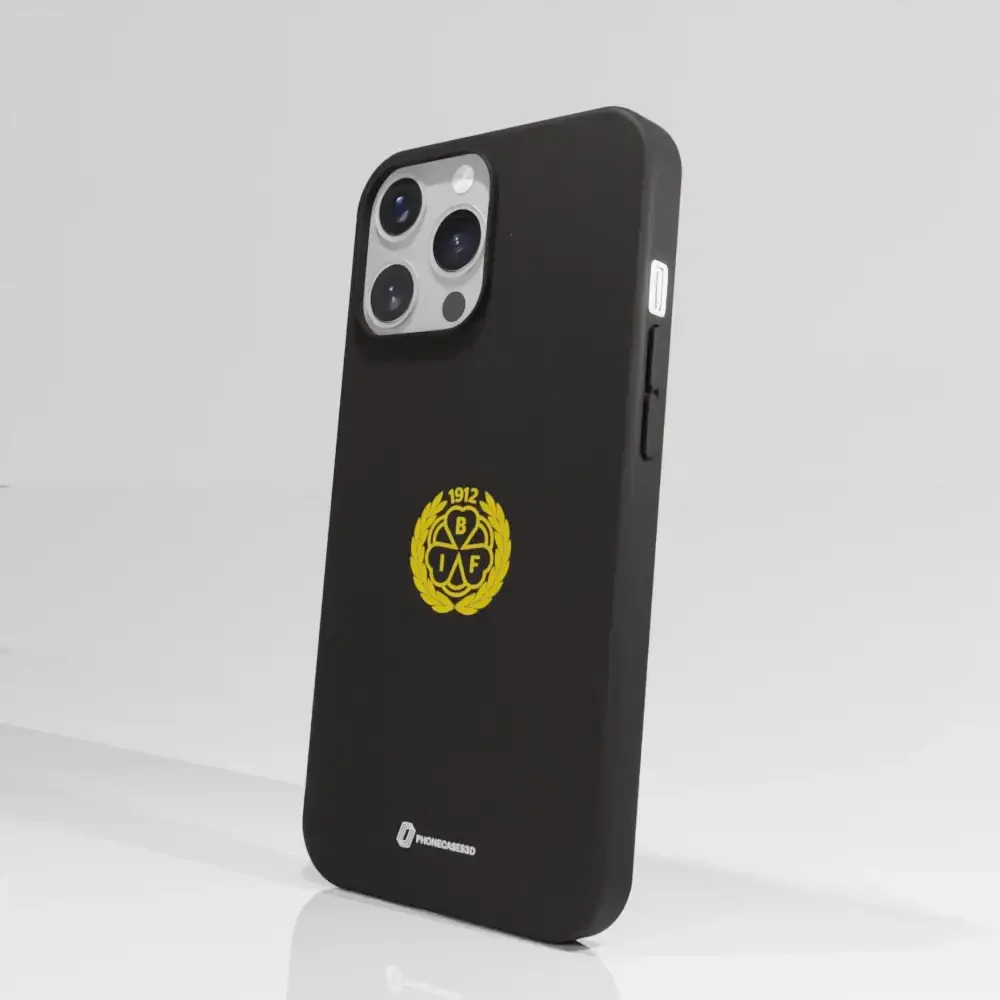 Official Brynäs IF Black Compostable Phone Case with Logo - Image 56