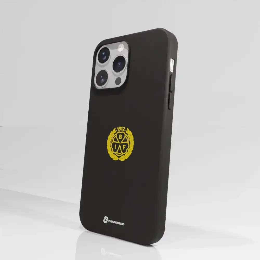 Official Brynäs IF Black Compostable Phone Case with Logo - Image 57