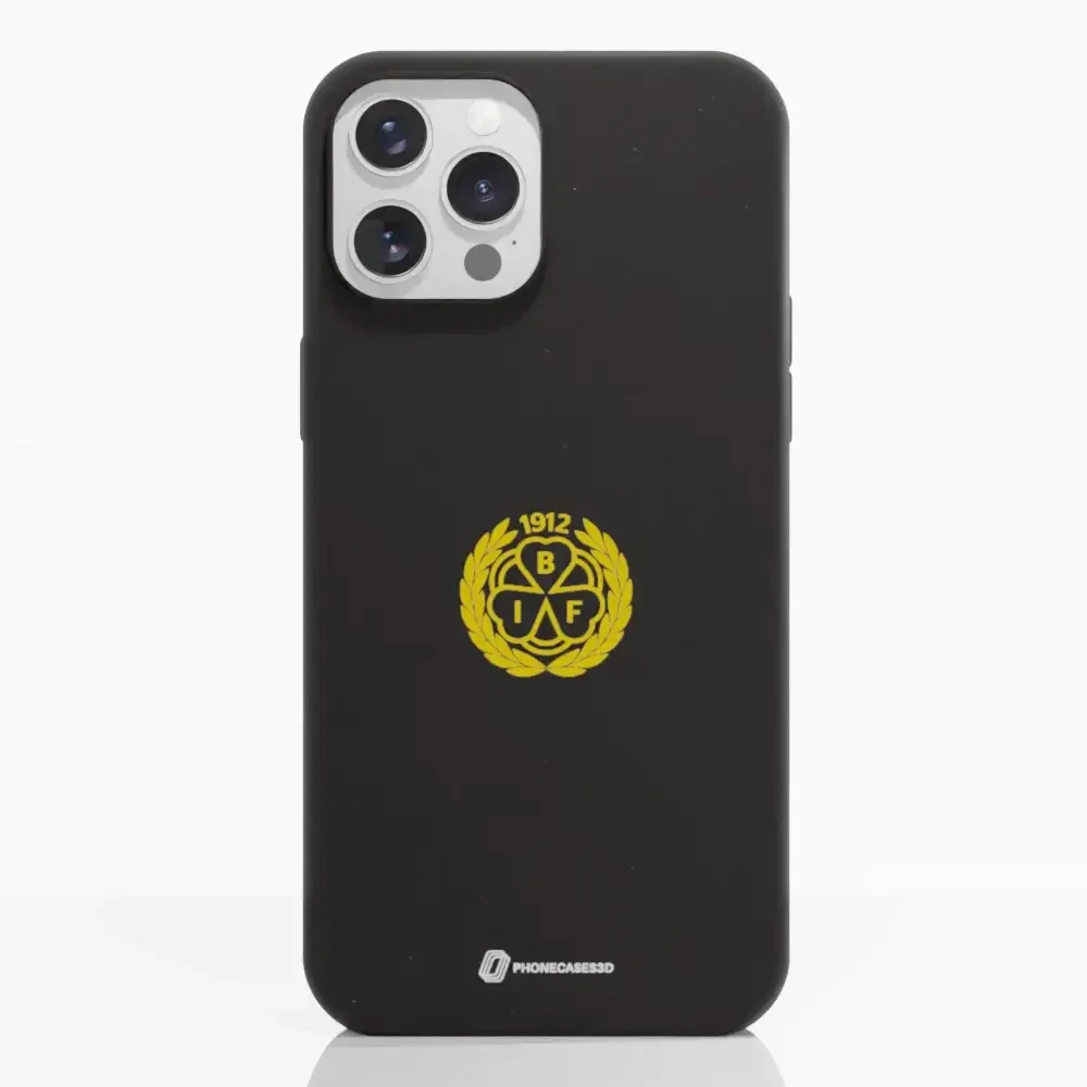 Official Brynäs IF Black Compostable Phone Case with Logo - Image 6