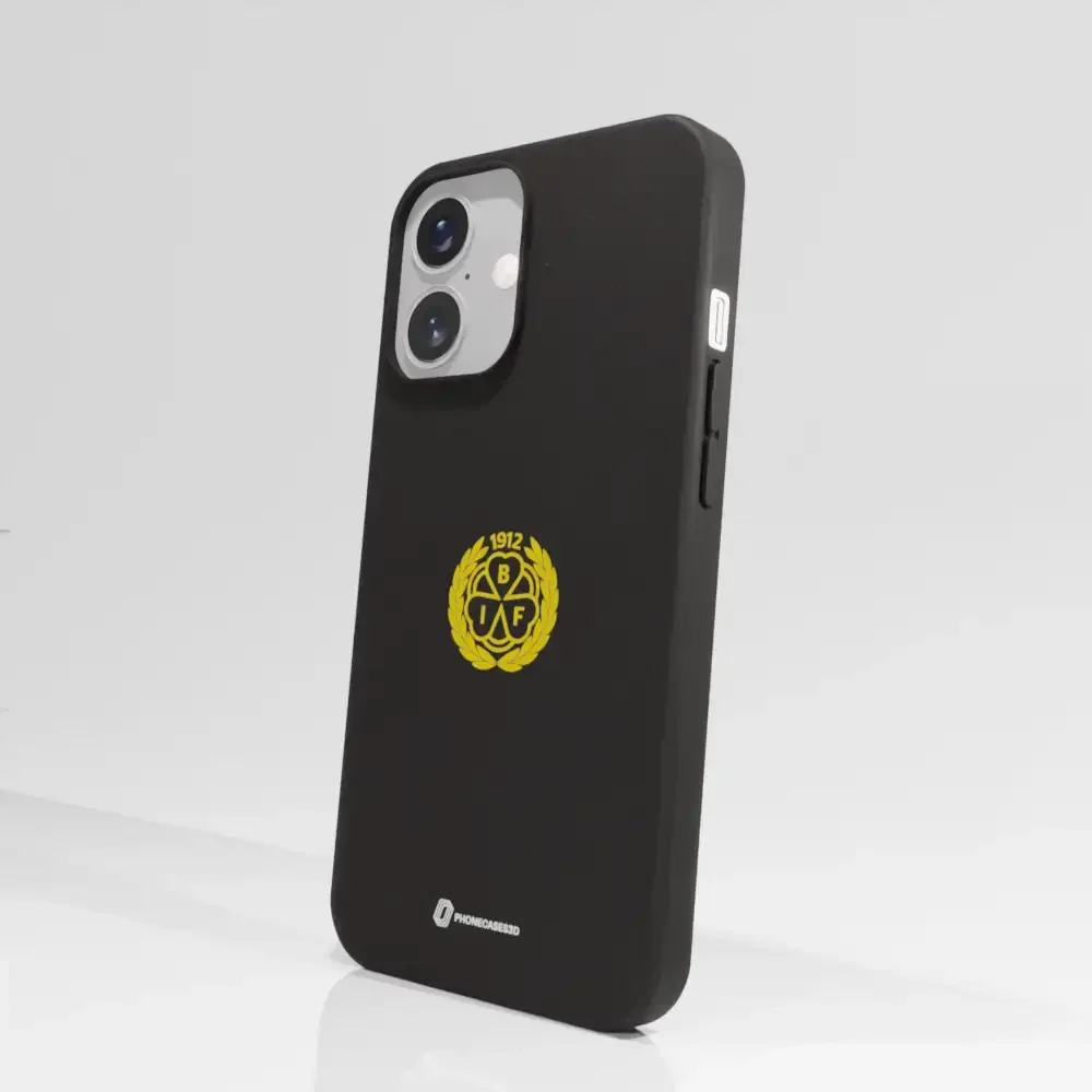 Official Brynäs IF Black Compostable Phone Case with Logo - Image 62