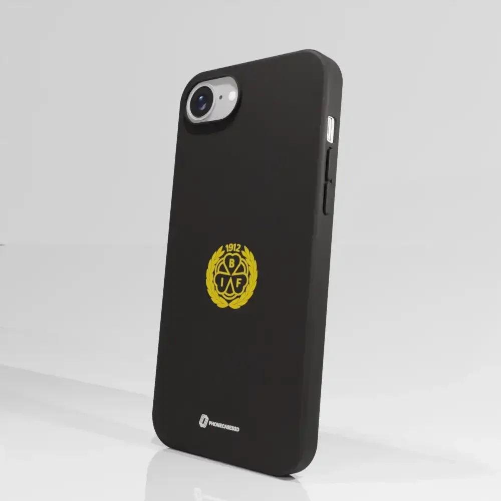 Official Brynäs IF Black Compostable Phone Case with Logo - Image 63
