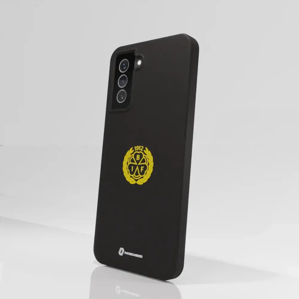 Official Brynäs IF Black Compostable Phone Case with Logo - Image 68