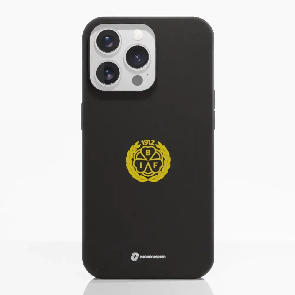 Official Brynäs IF Black Compostable Phone Case with Logo - Image 8