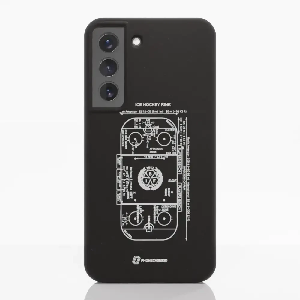 Official Brynäs IF Compostable Phone Case Sketch Hockey Field - Image 33