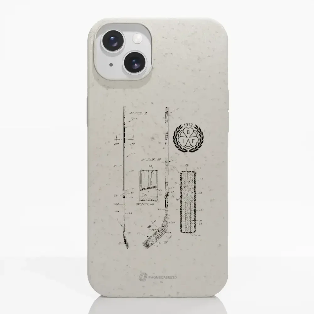 Official Brynäs IF Compostable Phone Case Sketch Hockey Items - Image 11