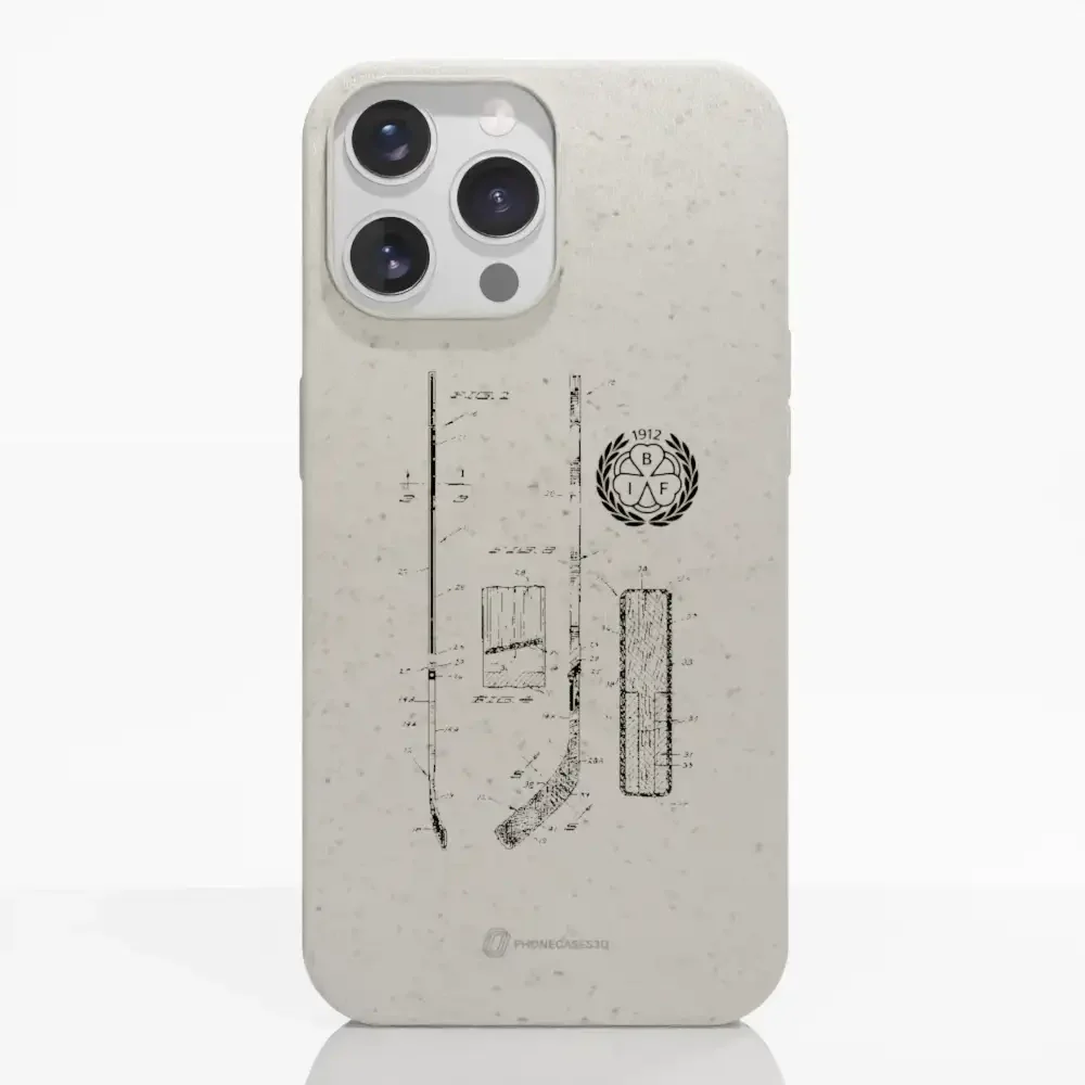 Official Brynäs IF Compostable Phone Case Sketch Hockey Items - Image 12