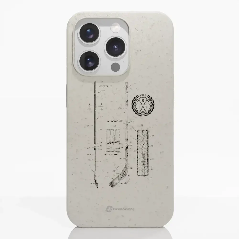 Official Brynäs IF Compostable Phone Case Sketch Hockey Items - Image 16