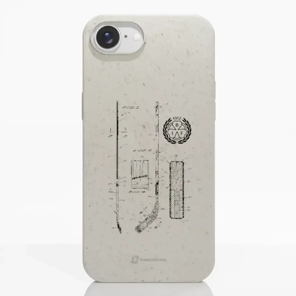Official Brynäs IF Compostable Phone Case Sketch Hockey Items - Image 19