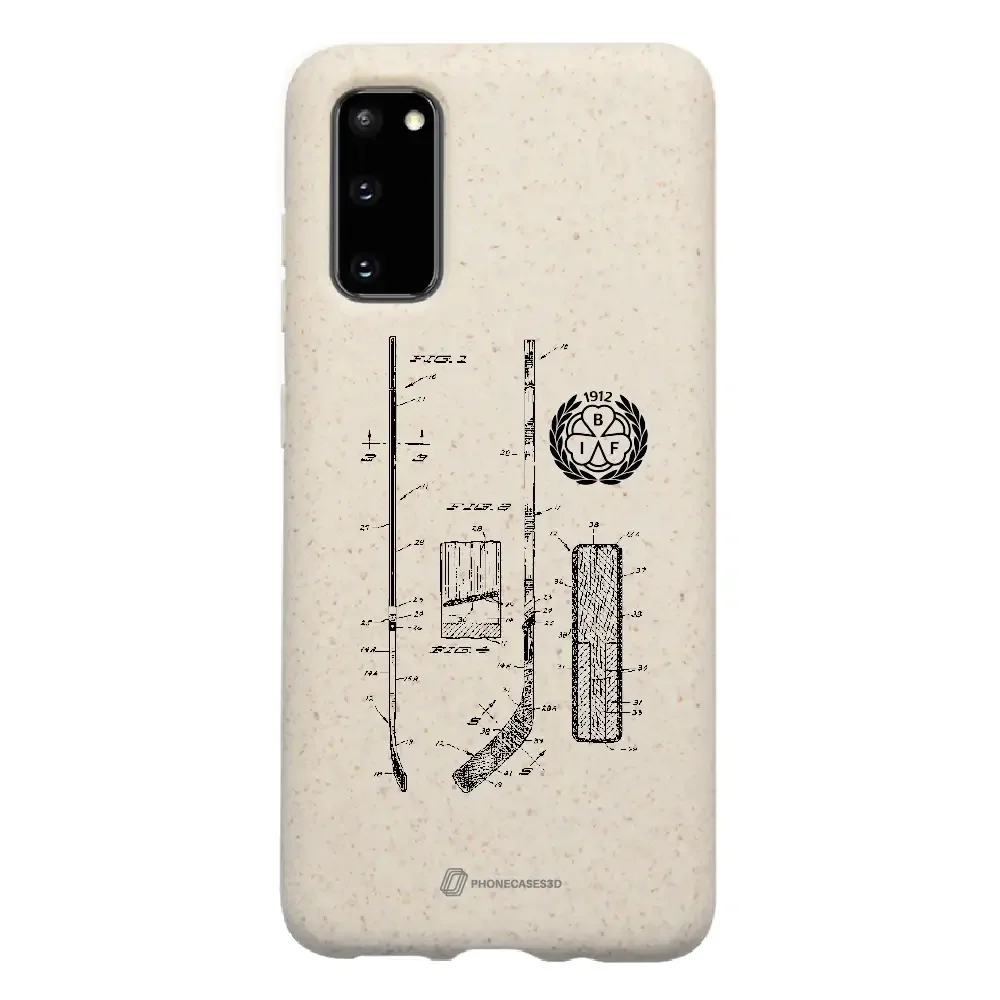 Official Brynäs IF Compostable Phone Case Sketch Hockey Items - Image 23