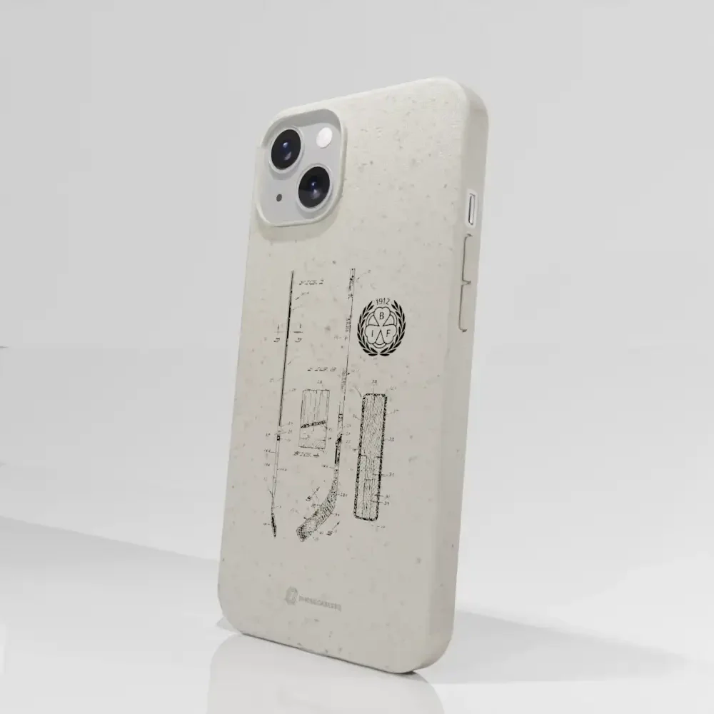 Official Brynäs IF Compostable Phone Case Sketch Hockey Items - Image 51
