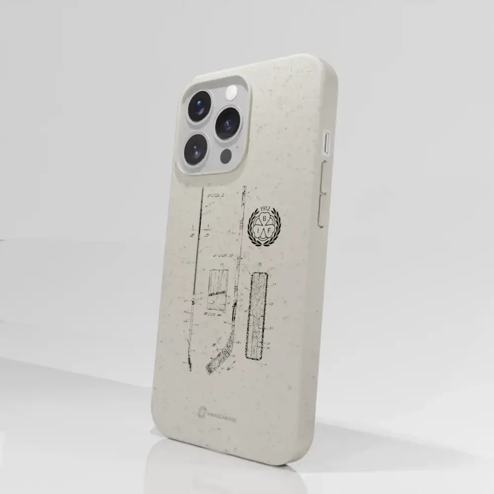 Official Brynäs IF Compostable Phone Case Sketch Hockey Items - Image 52