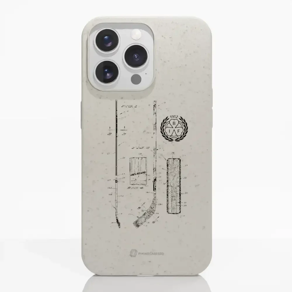 Official Brynäs IF Compostable Phone Case Sketch Hockey Items - Image 8