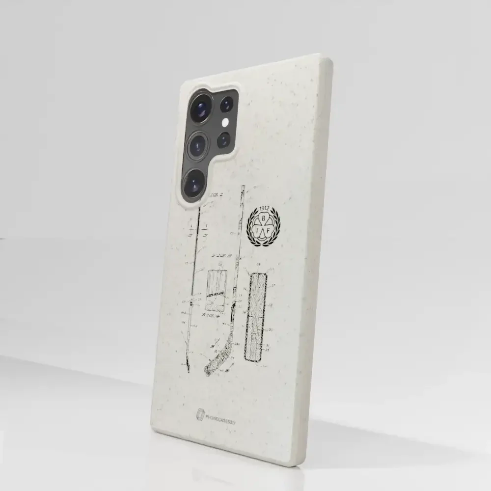 Official Brynäs IF Compostable Phone Case Sketch Hockey Items - Image 81