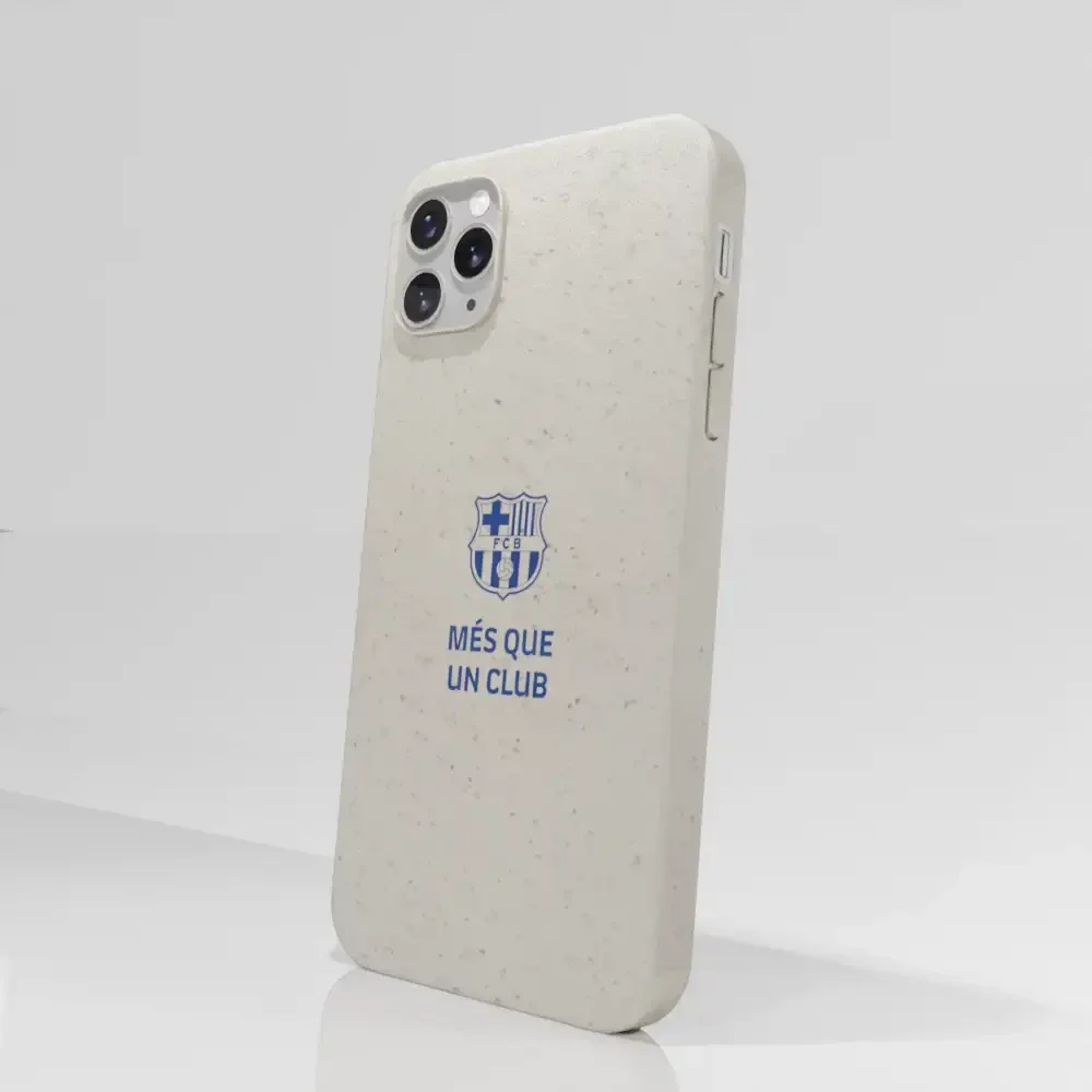 Official FC Barcelona Compostable Phone Case "Més que un Club" Blue - Image 47