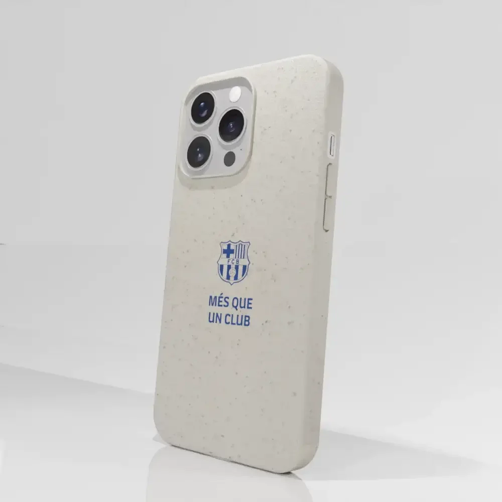 Official FC Barcelona Compostable Phone Case "Més que un Club" Blue - Image 52