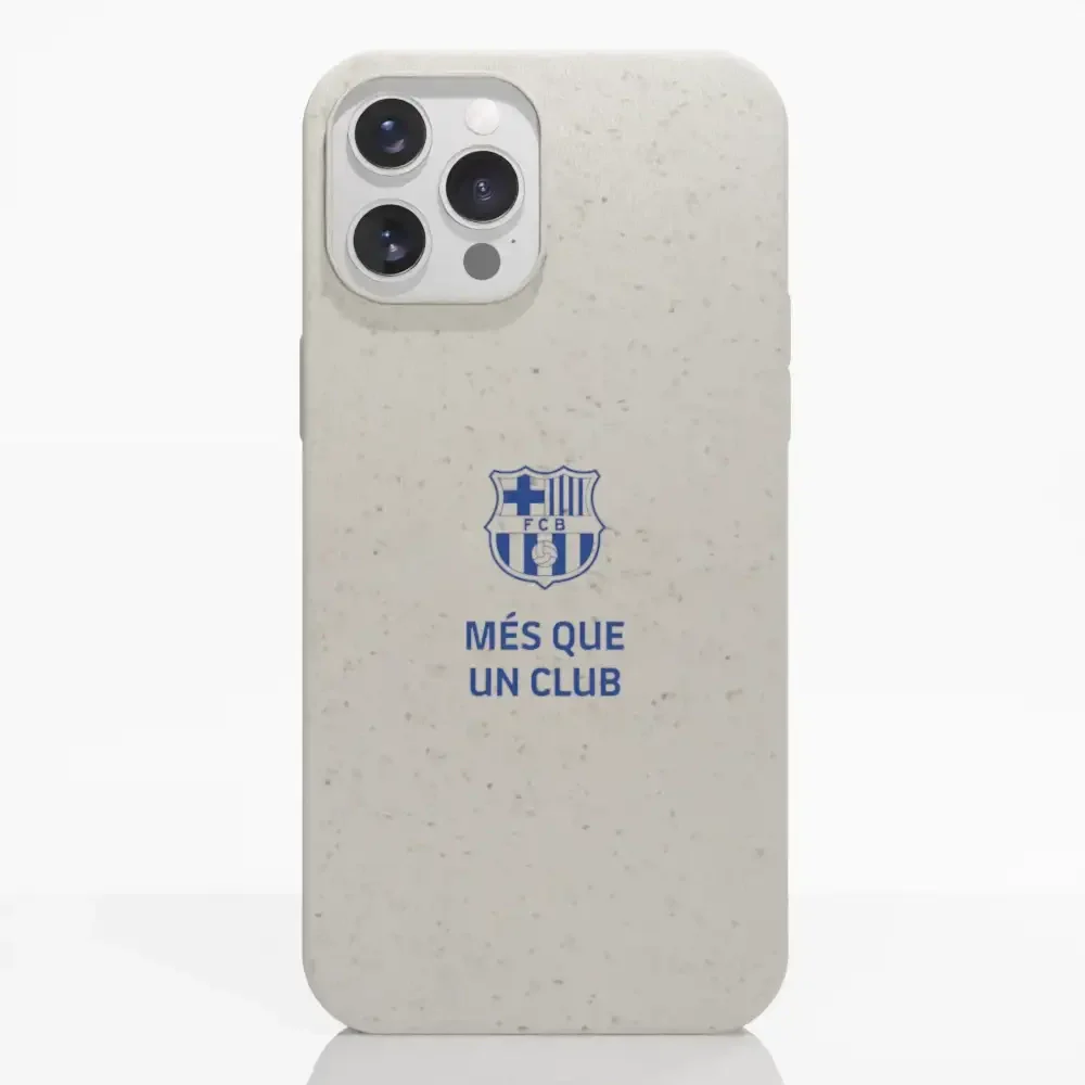 Official FC Barcelona Compostable Phone Case "Més que un Club" Blue - Image 6