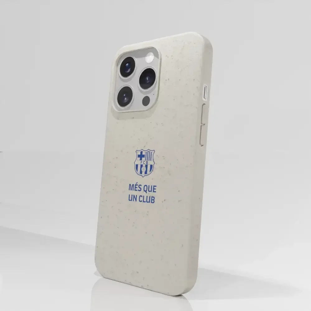 Official FC Barcelona Compostable Phone Case "Més que un Club" Blue - Image 65