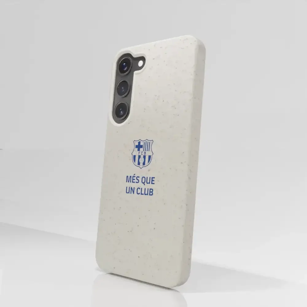 Official FC Barcelona Compostable Phone Case "Més que un Club" Blue - Image 74