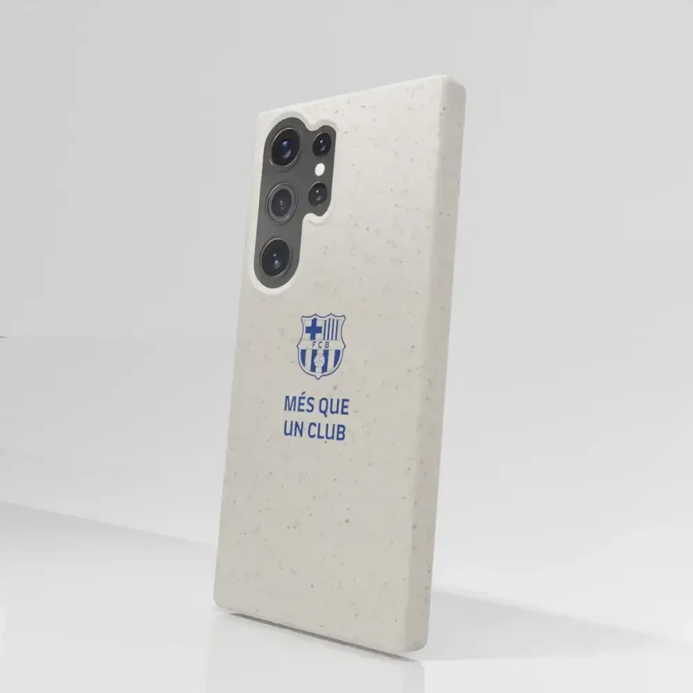 Official FC Barcelona Compostable Phone Case "Més que un Club" Blue - Image 75